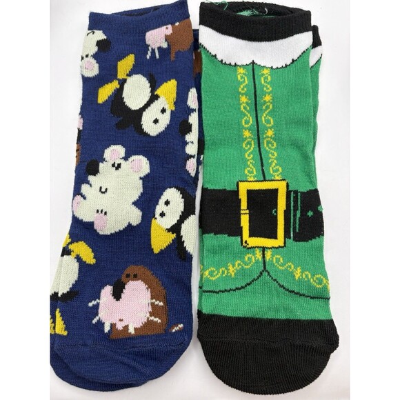 NEW Buddy The Elf  12 Days Of Christmas Socks 14 Pair Men’s Size 6-12 No Box - Picture 5 of 8